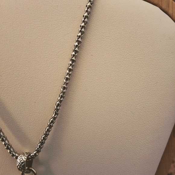 💥 Sterling Silver & Peruvian Pink Opal Jewelry Set – Timeless Elegance - Picture 9 of 14